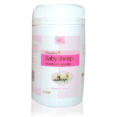 Nhau Thai Cừu Úc VIP Placentra Baby sheep Nutrition Capsules 