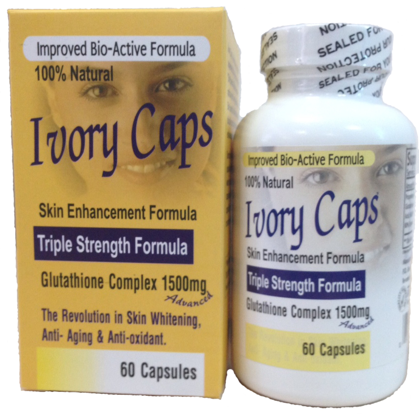 Thuốc trắng da IVORY CAPS Glutathione complex 1500mg Advanced 