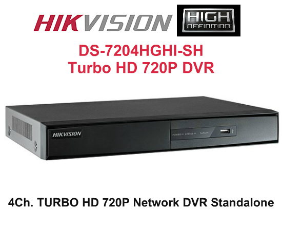 Đầu ghi hình Turbo HD DVR HIKVISION DS-7204HGHI-SH