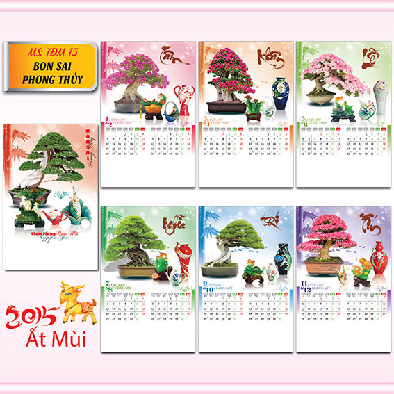 15) Bon sai phong thủy