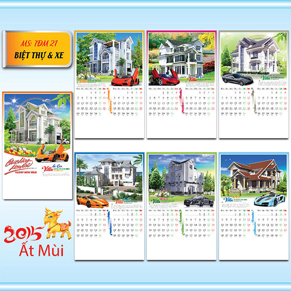 21) Biệt thự & xe