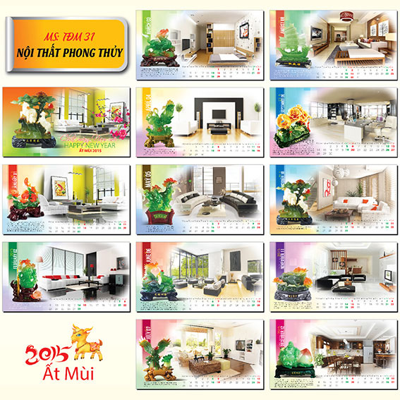 31) Nội thất phong thủy