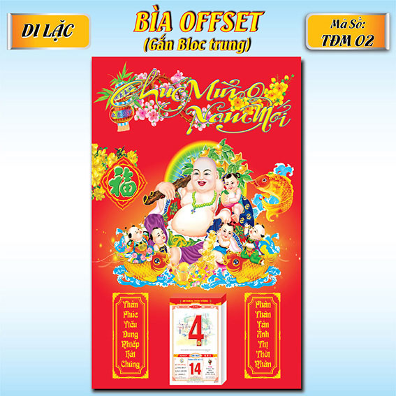 (02) - Bìa Offset - Di lặc