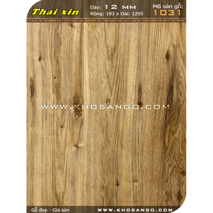 Sàn gỗ Thaixin 1031 12mm