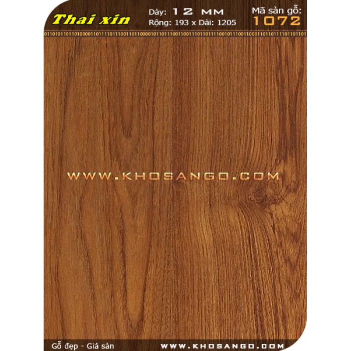 Sàn gỗ Thaixin 1072 12mm