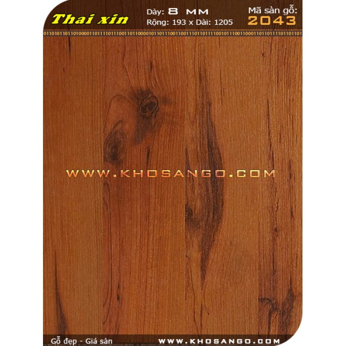 Sàn gỗ Thaixin 2043