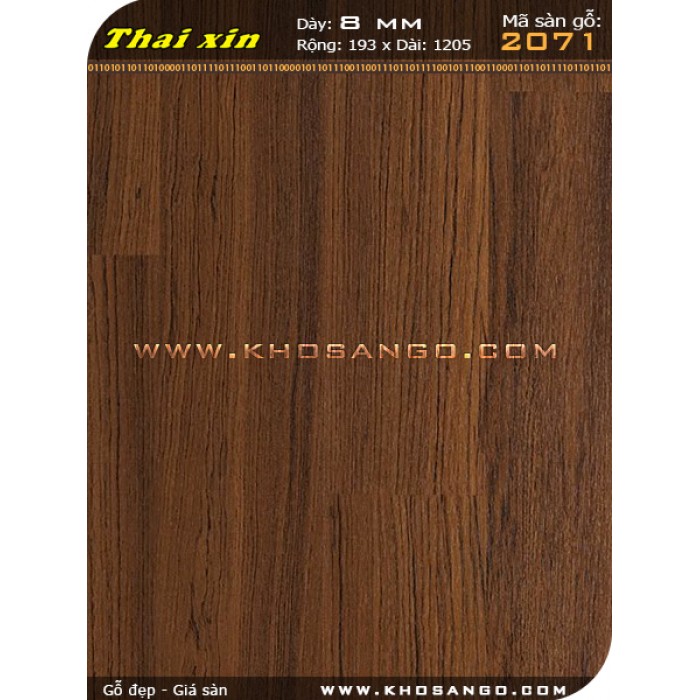 Sàn gỗ Thaixin 2071