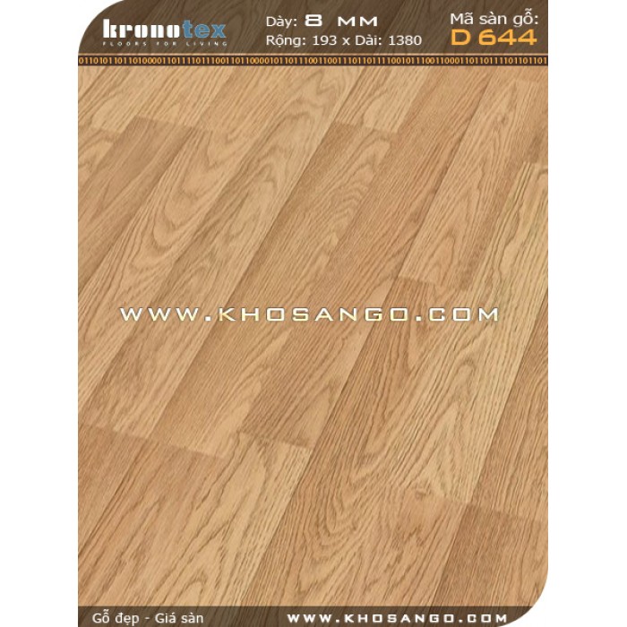 Sàn gỗ Kronotex D644