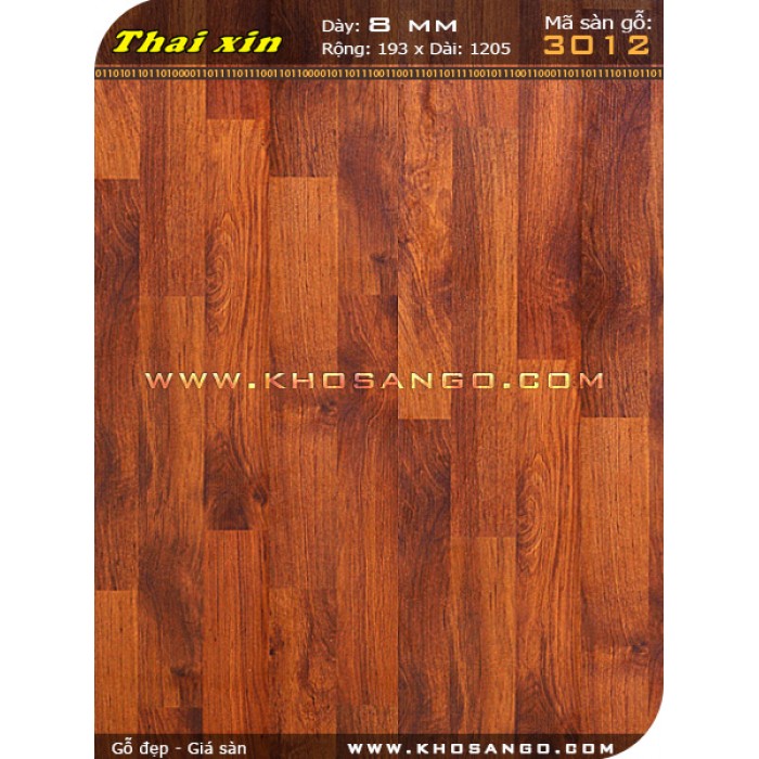 Sàn gỗ Thaixin 3012