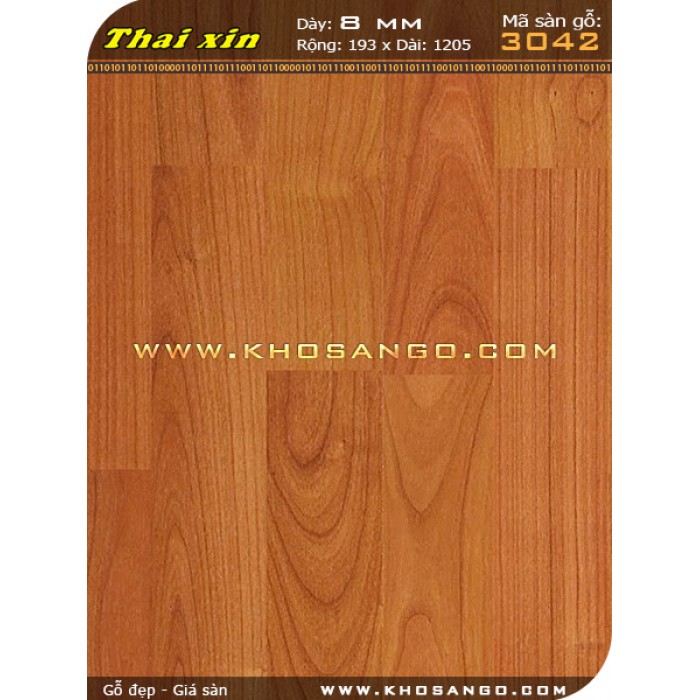 Sàn gỗ Thaixin 3042