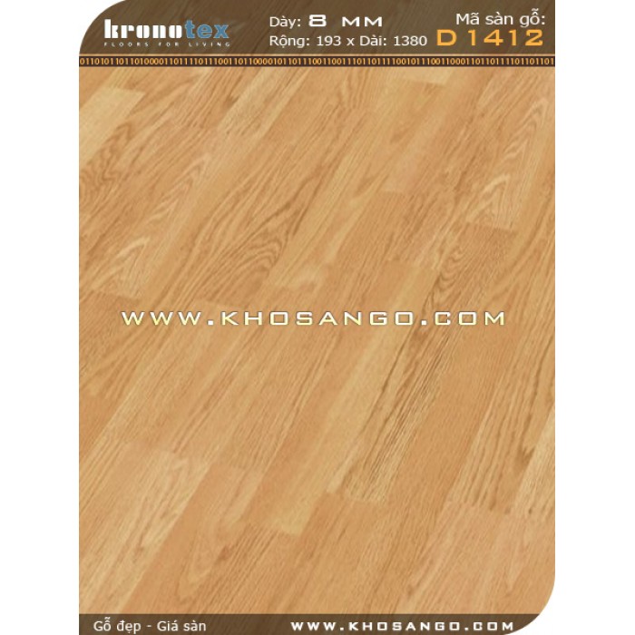 Sàn gỗ Kronotex D1412