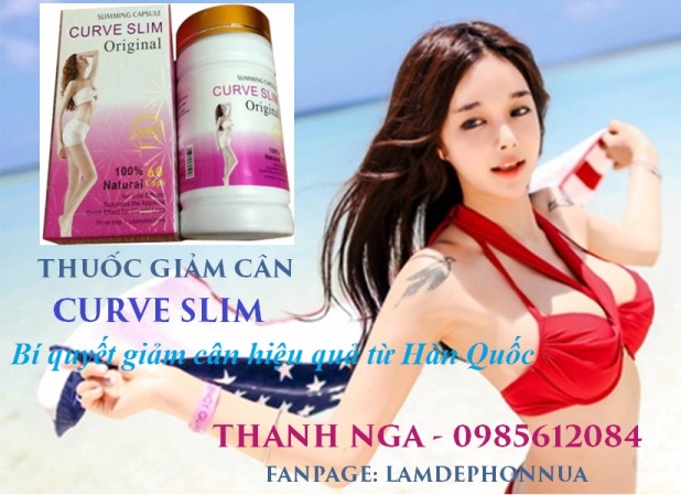 Thuốc giảm cân hiệu quả Curve Slim (Hàn Quốc) chính hãng 100%, rẻ nhất 629k