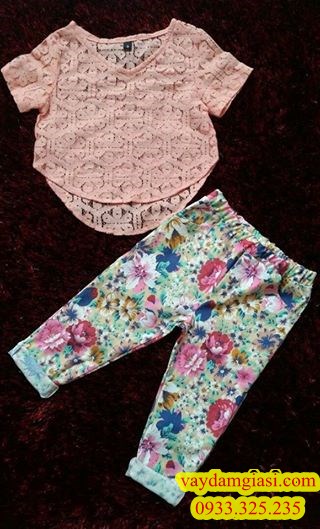  BỘ ÁO REN VÀ QUẦN LEGGING HÀN QUỐC G216