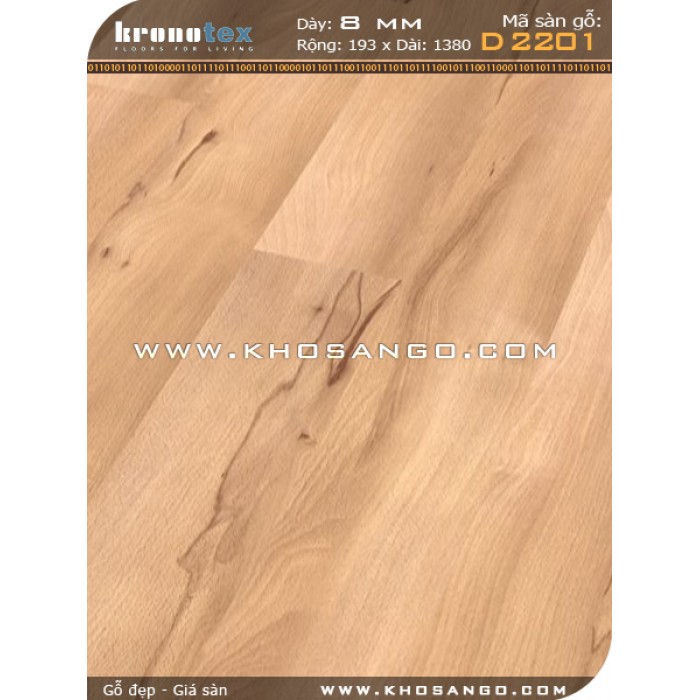 Sàn gỗ Kronotex D2201