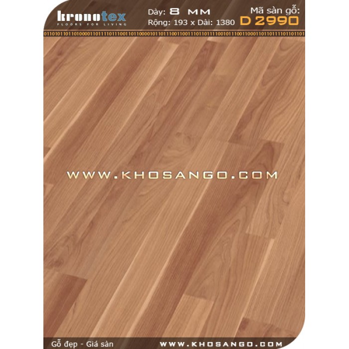 Sàn gỗ Kronotex D2990