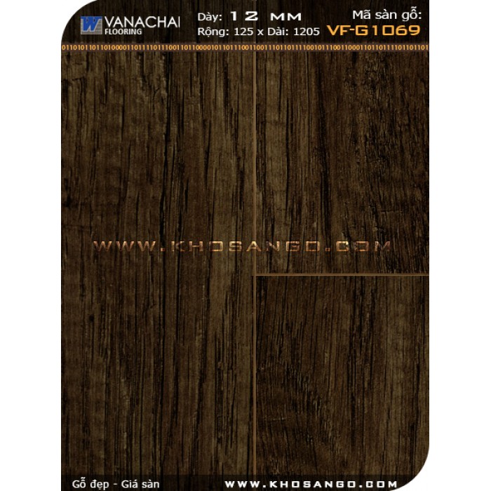 Sàn gỗ Vanachai VF-G1069