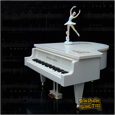 Đàn Piano chơi nhạc tự động & vũ công Ballet 