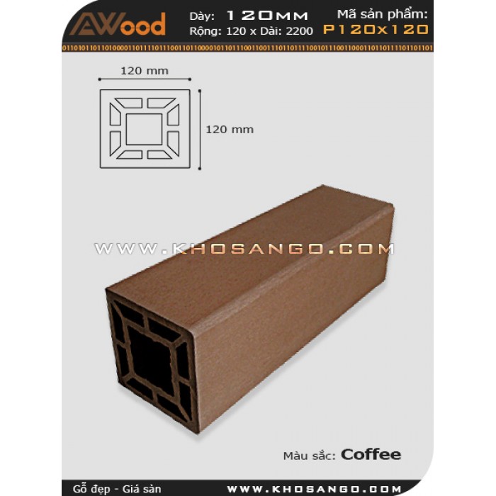 Trụ cột Awood P120x120