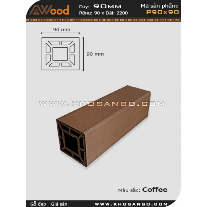 Trụ Cột Awood P90x90