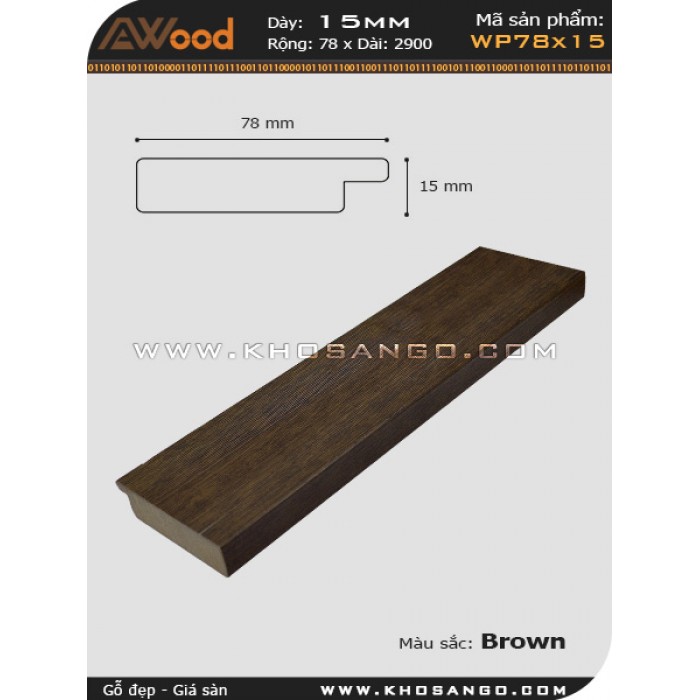 Ốp Tường AWood WP78x15