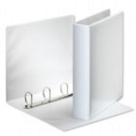 Bìa 3 còng 10cm lồng kiếng trắng