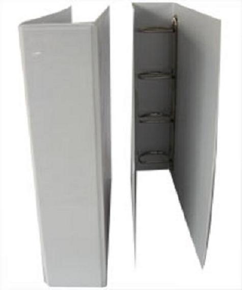 Bìa 4 còng 7cm lồng kiếng trắng