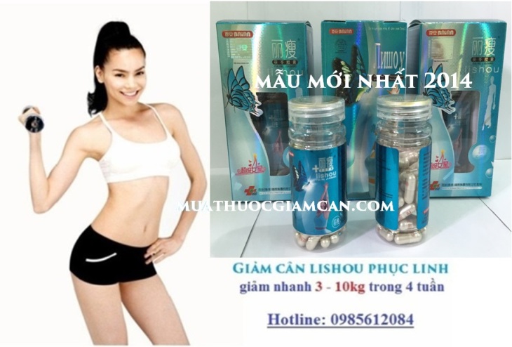 Thuốc giảm cân Lishou Phục Linh (Best New 2014) rẻ nhất 499k, 100% chính hãng