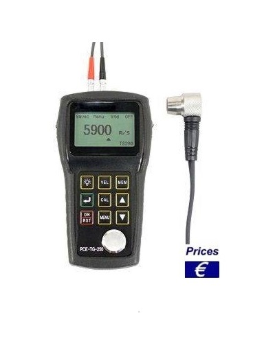 Dụng cụ  độ dầy vật liệu ( dùng sóng siêu âm tần số 5 MHz)