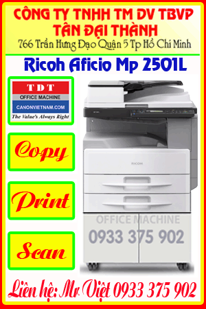 Máy photocopy Ricoh Aficio MP 2501L