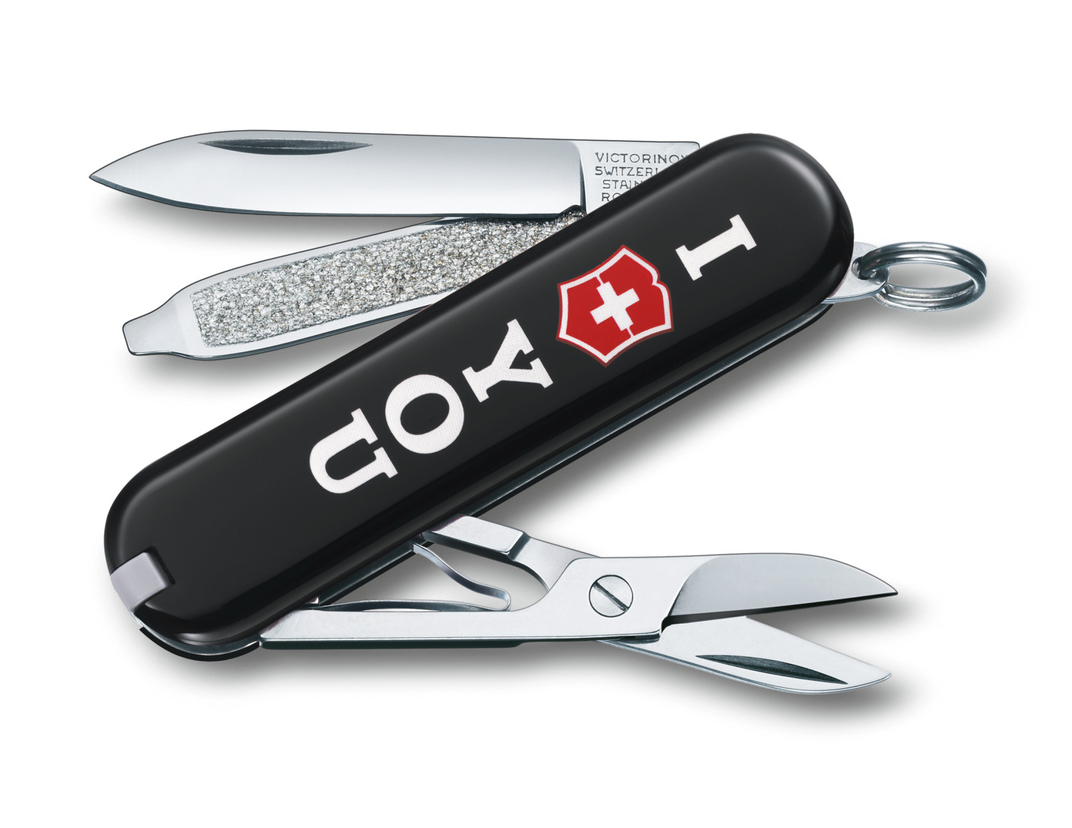 Dao đa năng Victorinox The Gift đen