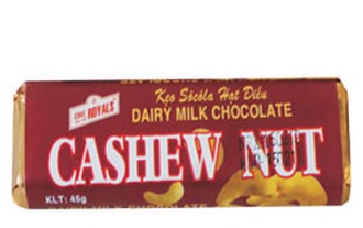 Cashew nut Bar Chocolate Socola 45g điều