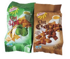 Bánh chít chát nhân socolar,dâu,dừa 65g