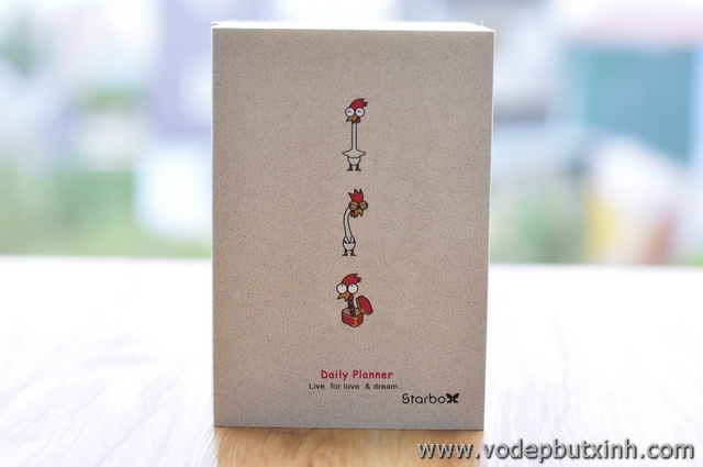 Sổ kế hoạch daily palnner BOBO & TOTO A6 S0326 220g