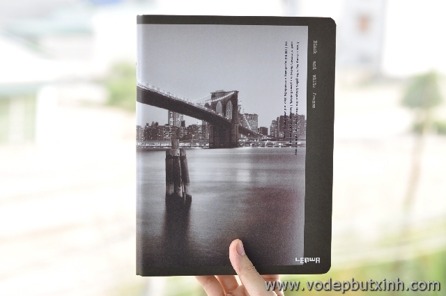 Sổ ghi chép Black and white frames S0338 500g