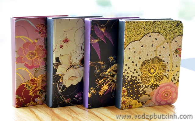 Sổ ghi chép hoa văn nhũ lenwa S0348 270g