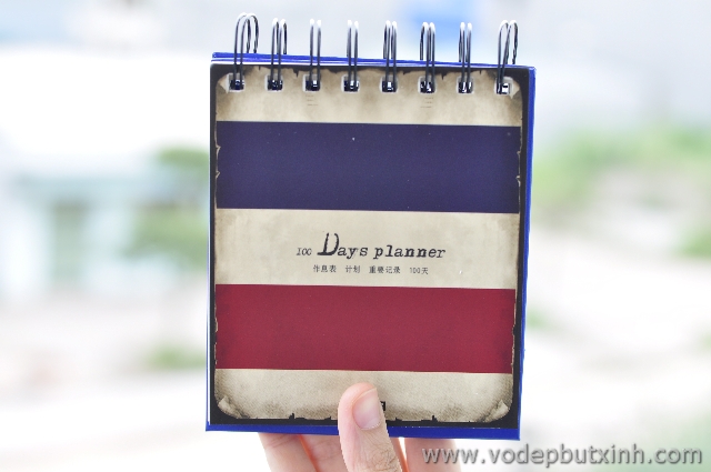 Bảng kế hoạch 100 ngày quốc kỳ S0363 210g.