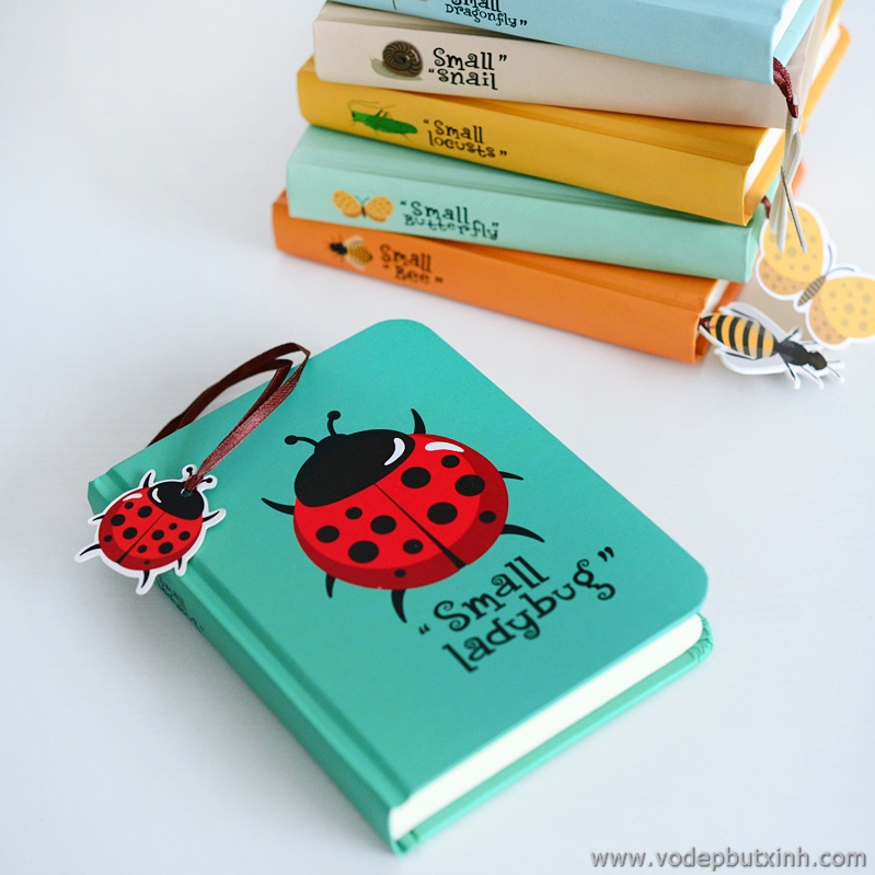 Sổ ghi chép bìa cứng Small Insects S0391 255g