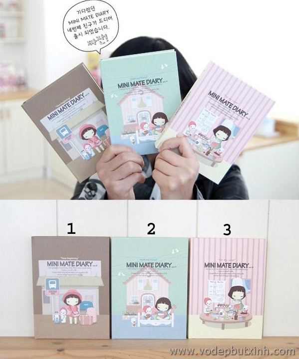 Sổ kế hoạch Mini Mate Diary Ver4.0 S0393 230g.