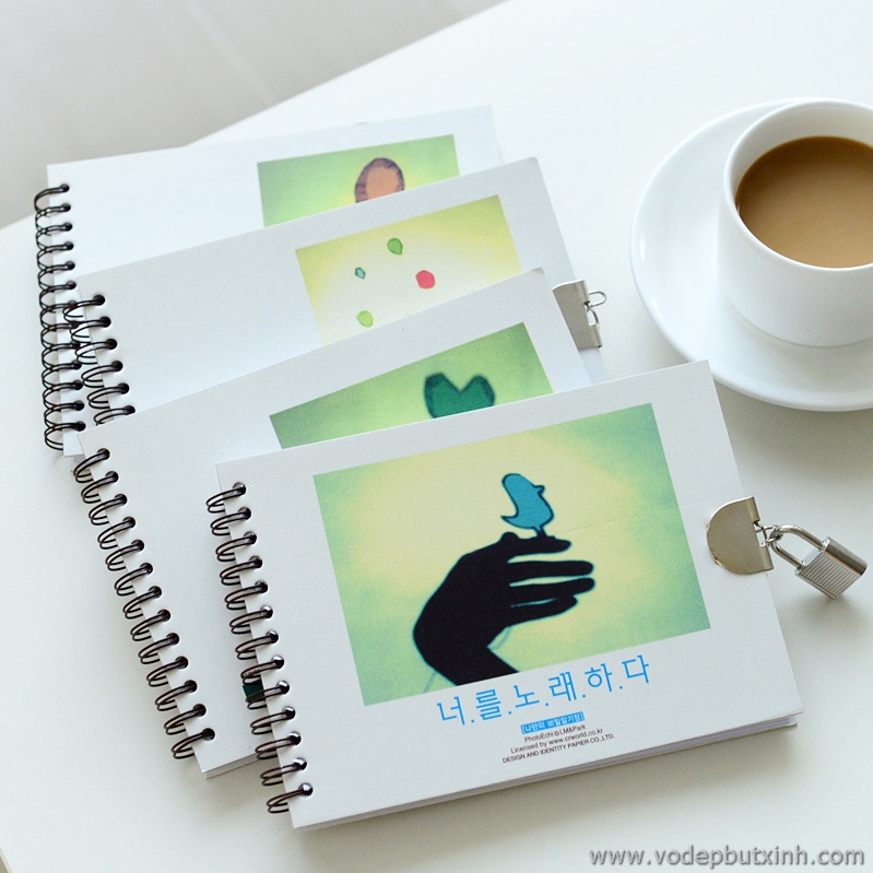 Sổ khóa lò xo a5 Yoofun S0392 250g.