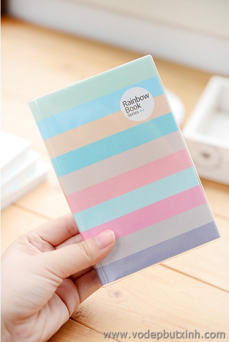 Sổ ghi chép Rainbow Book h5 S0390 130g.