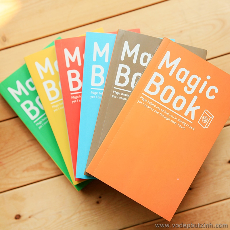 Sổ ghi chép màu sắc Magic Book S0378 290g.