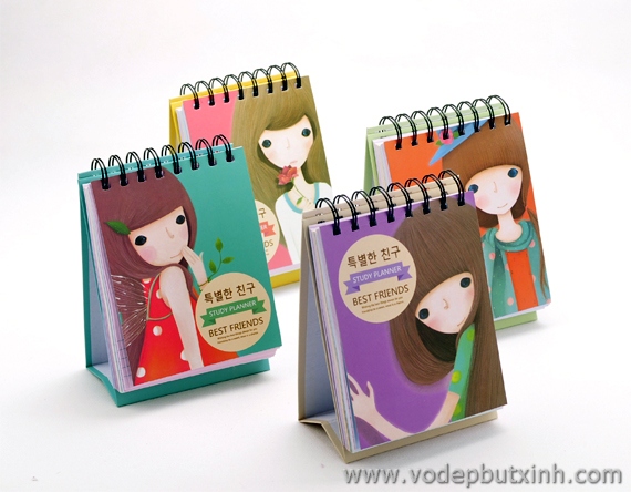 Sổ kế hoạch Study Panner Bets Friend S0434 250g.