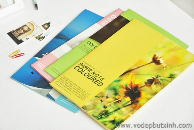 Vở thếp B5 màu sắc S0293 145g