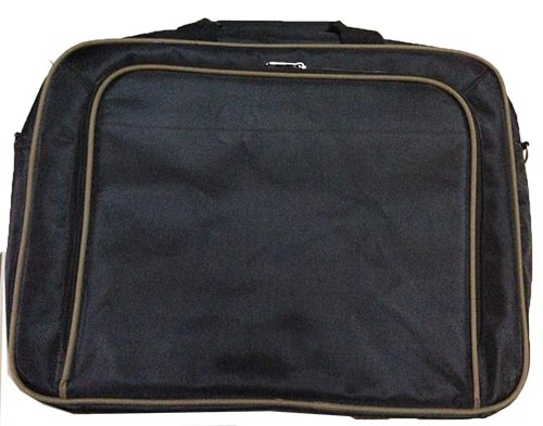 cặp laptop hiệu 5 viền màu nâu vàng