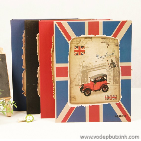 Sổ khóa nhật ký kế hoạch LONDON S0455 760g.