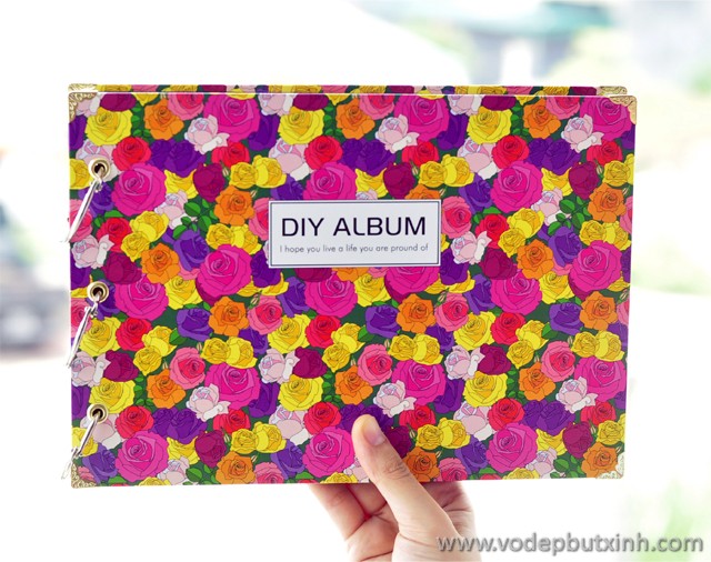 Album ảnh DIY Hoa hồng K1025 550g.
