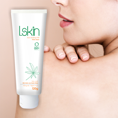 SỮA DƯỠNG THỂ THẢO DƯỢC LSKIN TRẮNG, SÁNG, MỊN MÀNG, CHỐNG LÃO HÓA