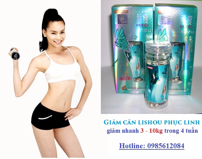 Giảm cân nhanh nhất 2 tuần: Lishou Phục Linh chính hãng rẻ nhất 429K 0985612084