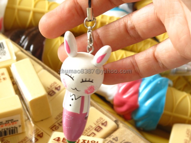 Bút bi kiêm dây đeo điện thoại B0012 10g