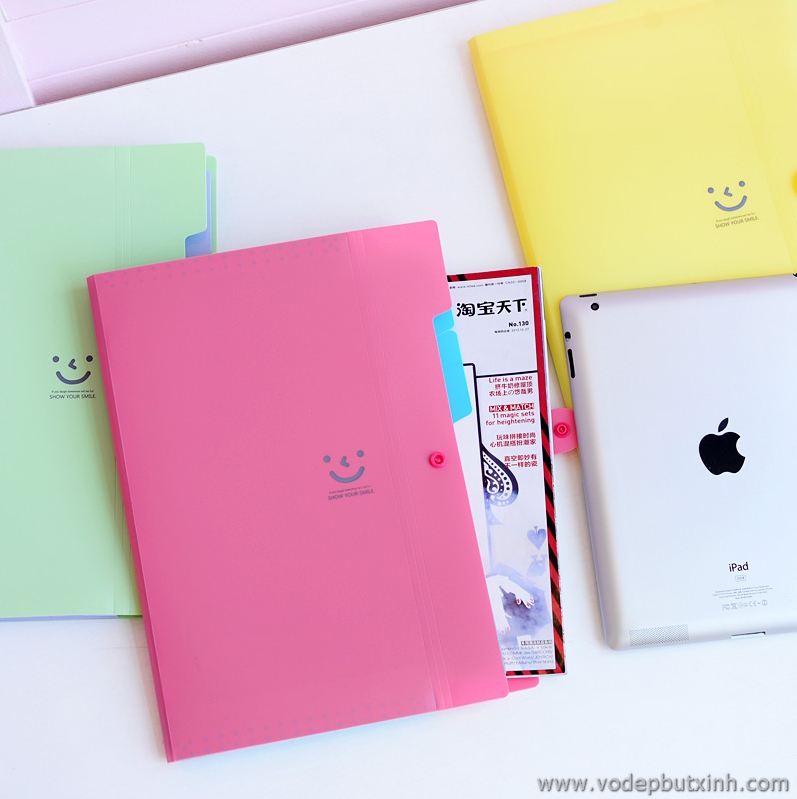 Túi đựng tài liệu giấy tờ Index Simple Document File K0889 140g.